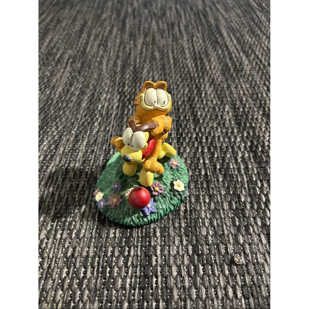 Vintage Garfield Easy Rider Jim Davis Danbury Mint Resin Fugurine Collectible